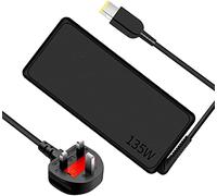 135W 20V 6.75A Laptop Charger Compatible for Lenovo ADL135NDC3A ADL135NLC3A ADL135NCC3A Thinkpad T440P T450P T460P T470P T540P Legion Y520 Y7000 Yoga 720-15 IdeaPad Y700-15 Power adapter