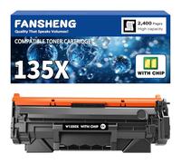 135X 1350X 【with chip】 W1350X Toner cartridge compatible with HP 135A 1350A LaserJet M209d M209dw M234 M234dw M207 M207dw M209sdw M234sdw M207sdw M209sdn M234sdn M207sdn 2400 pages W135X W135A W1350A