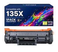 135X Toner Cartridge [With Chip] for HP W1350X W1350A 135X 135A High Yield Compatible for HP Laserjet M209 M209dw, Pro MFP M234 M234dw M234sdw M234sdn Printer (1-Black) Wireless, Print, Scan, Copy