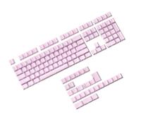 136 Key Key Cap Set Side Glowing Side Backlit Letters Mechanical Keyboard Night Typing Enhancement