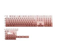 136 Key PBT Double Shot Side Print Backlit Keycaps Compatible With MX Style Mechanical Keyboards For 108 96 87 80 84 68 64 61 Key Layouts(BLUSH-OEM SIDE)