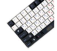 136 Key Planet Wars Cherry Profile Five Side Dye Sub Keycaps PBT Key caps for TKL 61 64 68 75 87 96 104 108 Keychron MX Keyboard
