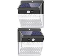 136 LED s, 4PcOutdoor, Waterproof Motion Sensor Security Lights With 270° Wide Angle 3 Lighting Mode For Garden Yard