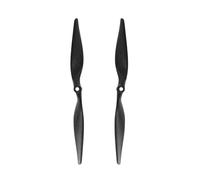 1365 Carbon Fiber Propeller For Fixed Wing Airplanes And Drones Compatible With 13 Inch Paddle Drone Accessories(2pcs)
