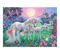 136704 "Unicorns in The Moonlight Puzzle (100-Piece)