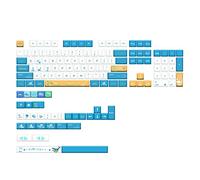 137 Keys UnderseaMystery Keycaps XDA Profile PBT 5-Sided Sublimation Keycap 6.25U 7U for MX Switch Mechanical Keyboard Pbt Dye Sublimation Keycaps
