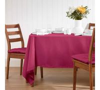 (137 x 178 cm, Purple) Plain Cotton Tablecloth