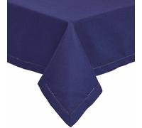 Homescapes Navy Blue Tablecloth 137 X 228 Cm