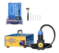 1380W Induction Dent Repair Machine, Paintless Dent Repair Tool with Adjustable Power & Heating Time, Electromagnetic PDR Heater Car Dent Puller for Minor & Deep Dent Removal, Auto Body Repair Kit