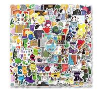 138Pcs Object Show Stickers, Cute Cartoon Waterproof Vinyl Decals for Water Bottle, Laptop, Skateboard, Helmet, Car Award Motivational Decals Perfect Pickleball Gifts for Kids,Teens,Adults