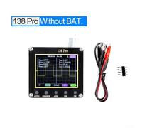 138Pro Portable Digital Oscilloscope with 2.4" TFT Display, 200kHz Bandwidth, 2.5MS/s Sampling Rate, for DIY, Automotive Testing & Educational Use(A)