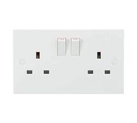13A 2G SP Switched Socket with Twin Earths