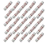 13A Plug Fuses BS1362 Ceramic Cartridge Fuse 25 Pack, 13 Amp Replacement Plug Top Fuses for UK Plugs, Compatible with Kettle, Toaster, Extension Lead, Appliances & Electrical Equipment