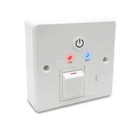 13A Smart Wi-Fi Fused Spur Timer Switch | Electric Towel Rail & Heater Controller | Tuya Smart Life Alexa & Google Home | No Hub Required | UK
