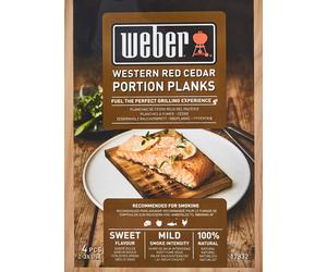 (13A) Weber - Western Red Cedar Portion Planks ACC NEW