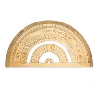 13cm Brass Ruler CM Inch Marks Precision Tool(B)