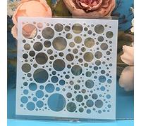 13cm Bubble Dot Circle Stencils for Painting On Wood,Reusable Home Decor Stencils, Stencils and DIY Templates for Signs, Crafts, Art