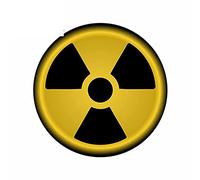 13cm for Nuclear Waste Science Cool Car Stickers and Decals Fashion Bumper JDM