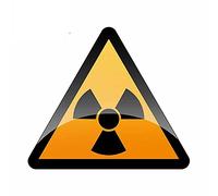 13cm for Nuclear Waste Science Cool Car Stickers and Decals Fashion Bumper JDM