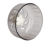 13cm gray Lovely Hamster Running Exercise Wheel Plastic Small Pet Toy Rat Running Play Toy, Gerbils Rat Guinea Pig Hamster Cage Accessories
