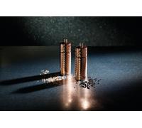 13cm Hammered Copper Pepper Mill Masterclass Multi One Size