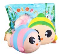 () 13cm Rainbow Fish Squishy Slow Rising Toy With Original Packing