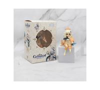 (13cm Sitting Paimon, With Box) Genshin Impact Anime Figure Two-dimensional Kawaii Beautiful Girl Paimon Action Figure Toys Collection