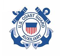 13cmx1.27cm for United States Coast Guard Auxiliary Van Car Stickers Refrigerator Decal