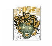 13cmx10.1cm for Stoned Gorgon Scratch Proof Car Sticker Creative Decal Graffiti Car