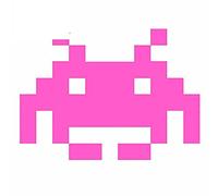 13cmx10.3cm for Arcade Space Invaders Black Car Sticker Car Styling Silhouette Decal