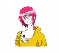 13cmx10.3cm for Seven Deadly Sins Anime Car Stickers Air Conditioner Decal Waterproof