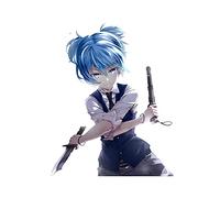 13cmx10.4cm for Assassination Classroom Car Stickers and Decals Creative Scratch Proof Window