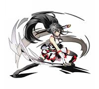 13cmx10.5cm for Akame Ga Kill Akame Vinyl Personality Car Stickers Refrigerator Surfboard