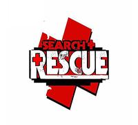 13cmx10.8cm for Search Rescue Car Door Stickers Cartoon Personality Decal Vinyl Material