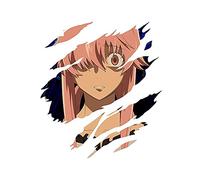 13cmx11.2cm for Akame ga Kill Anime Decal Waterproof Funny Car Stickers Refrigerator