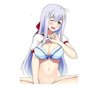 13cmx11.31cm Beautiful Girl Student Gabriel Dropout Raphiel Shiraha Ainsworth Car Sticker for