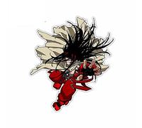 13cmx11.4cm for Shaman King Ghidorah Car Stickers Scratch Proof Refrigerator Bumper Decal