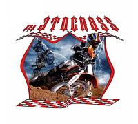13cmx11.5cm for Motocross Rider Racing Through Car Sticker Fine Creative Decoration Graffiti