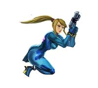 13cmx11.9cm for Zero Suit Samus Car Sticker Funny JDM Vinyl Car Stickers