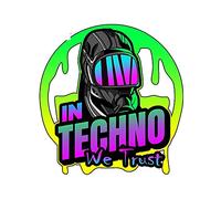 13cmx12.2cm for in Techno We Trust Decal Scratch Proof Car Sticker Car