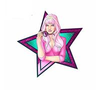 13cmx12.5cm for Jem Motorcycle Car Stickers Fashion Decal Vinyl Car Wrap Waterproof