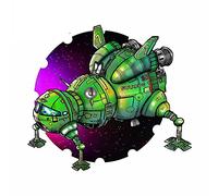 13cmx12.5cm for Red Dwarf Starbug Car Stickers Personality Decal Motorcycle Scratch Creative