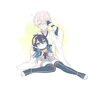 13cmx12.6cm for MikaTsuru Touken Ranbu Car Assessoires Stickers Creativite Motorcycle Anime Decal