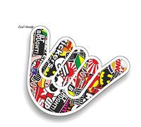 13cmx12.6cm Vinyl Sticker Decal JDM Drift No Worries Hand Sticker Bomb Funny