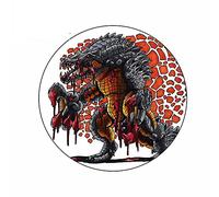 13cmx12.7cm for Murder Crocodile Car Truck Decal Sunscreen Car Stickers Graffiti Waterproof