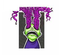 13cmx12.8cm for Visions of Madness Decal Anime Fine Funny Car Stickers Helmet
