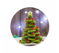 13cmx13cm for Kiwi Fruit Christmas Tree Cool Creative Car Stickers Anime Waterproof Graffiti