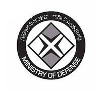 13cmx13cm for Ministry of Defense Funny Car Stickers Motorcycle Windows Decal Creative Waterproof