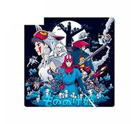 13cmx13cm for MononokeHime Graffiti Car Sticker Air Conditioner Decal Car Accessories Occlusion Scratch