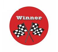 13cmx13cm for Race Fans Winner Car Accessories Stickers Personality Creative Decal Waterproof Custom